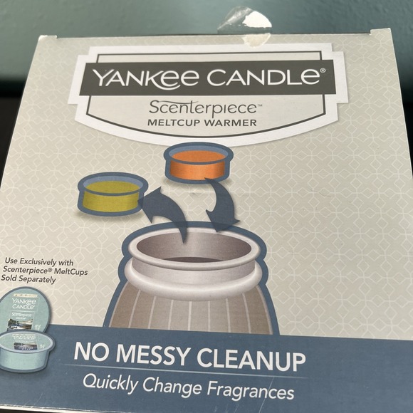 Yankee Candle Scenterpiece-Arrowhead Electric Easy Melt Cup Warmer-Timer EUC - Picture 4 of 7